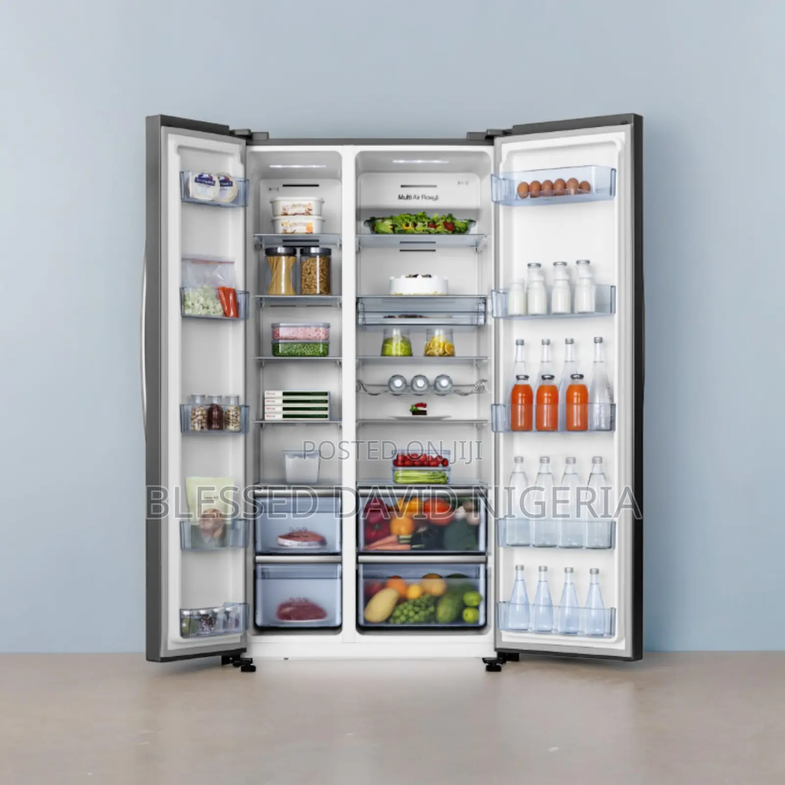 Hisense 76WSN 564L Side by Side Refrigerator - REF76WSN