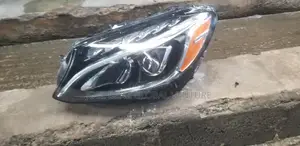 C300 2015 Left Side Headlight Intact With Chargers