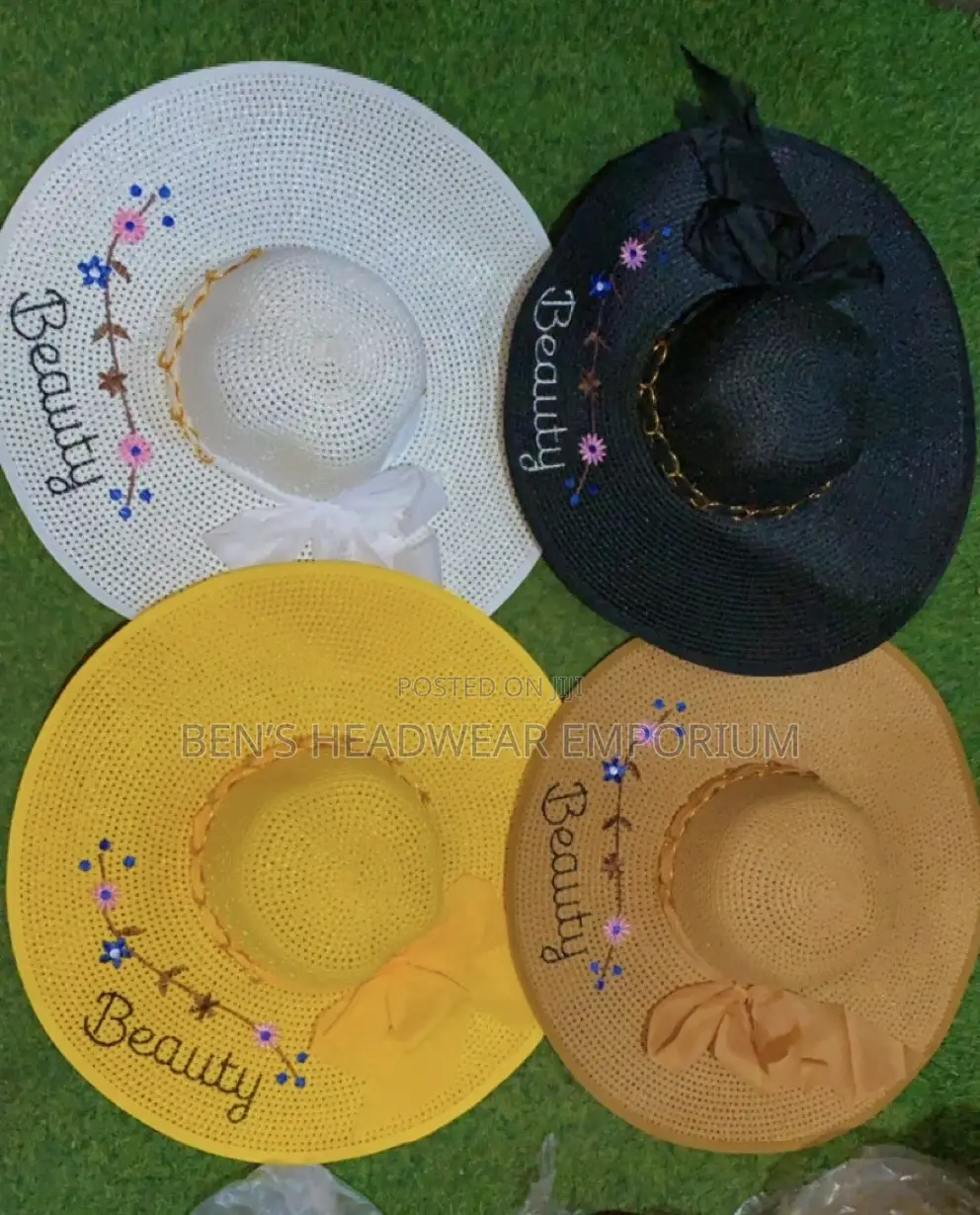 Beach Hats Are Available in Different Colors