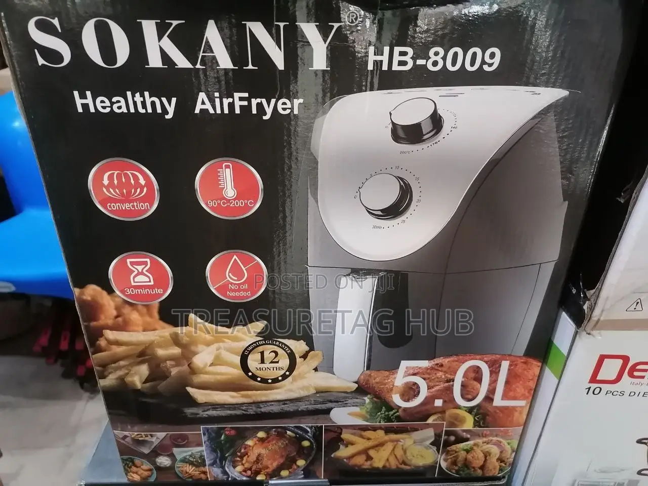 HB-8009 Sokany Air Fryer