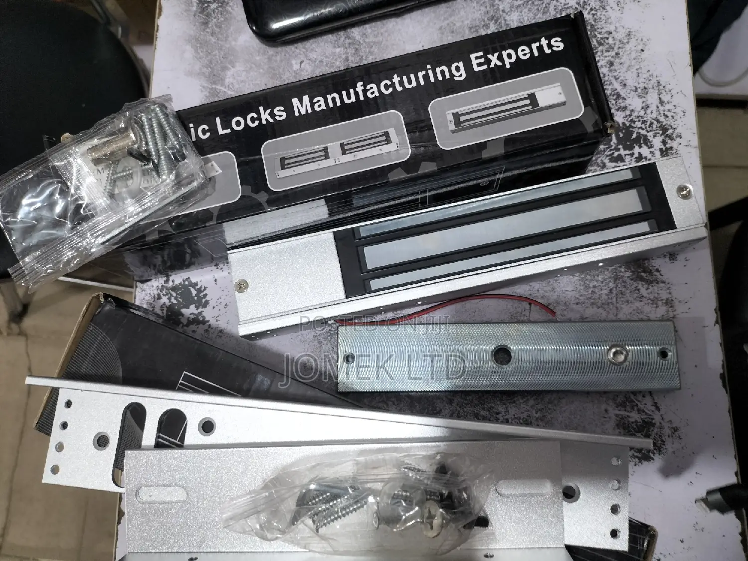 Single Door Magnetic Lock With 280kg Holding Force