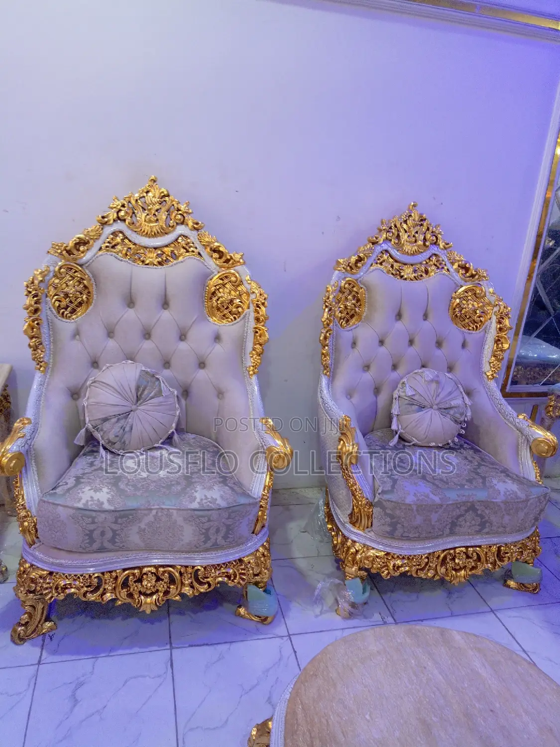 Quality 8 Seaters Superlative Royal Fabric Sofa
