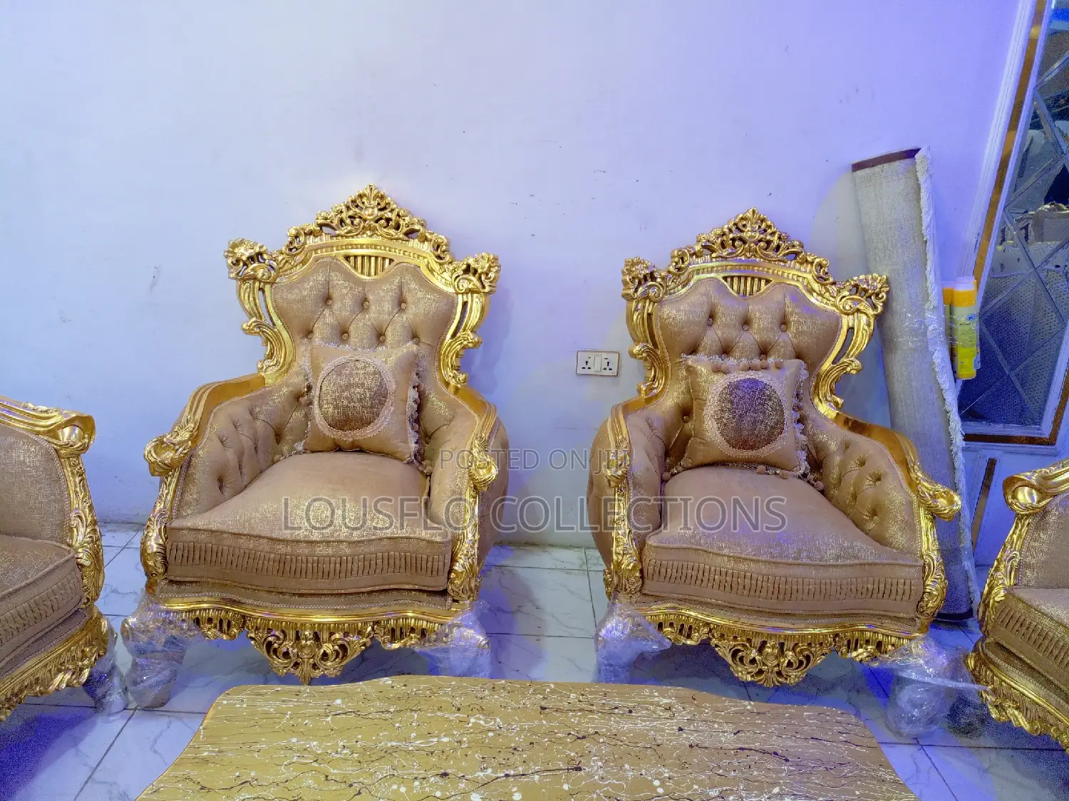 Quality 8 Seaters Superlative Royal Fabric Sofa