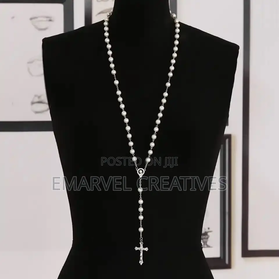 Iron Beads Rosaries Metal Rosary Round Beads