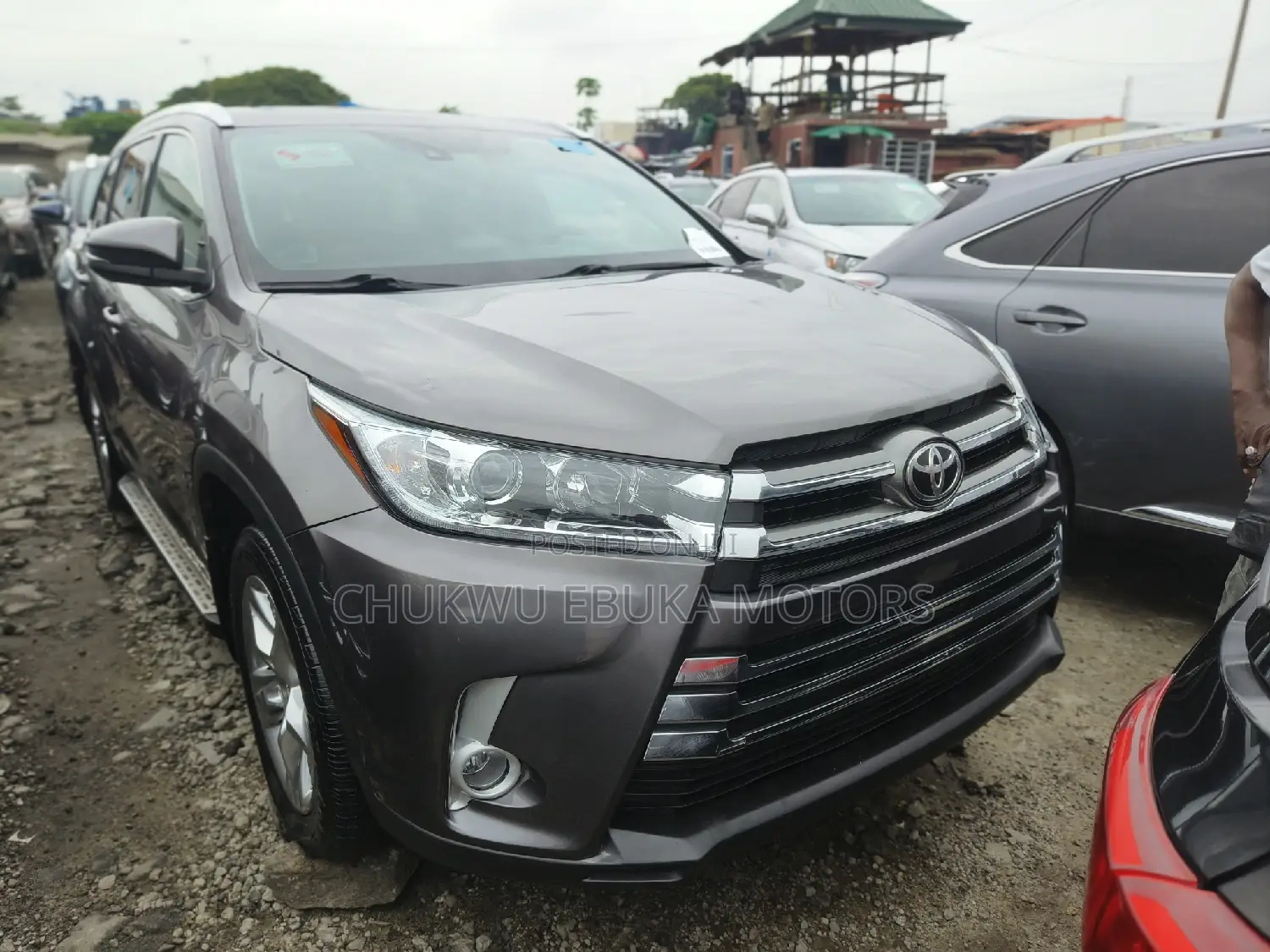 Toyota Highlander 2017 Gray