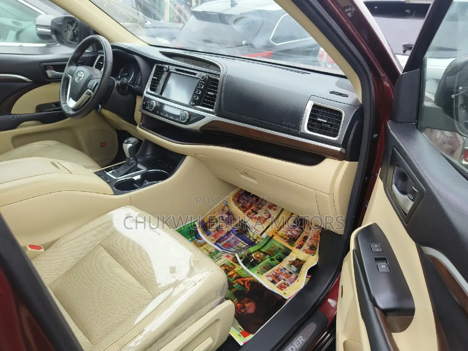Toyota Highlander 2017 Red