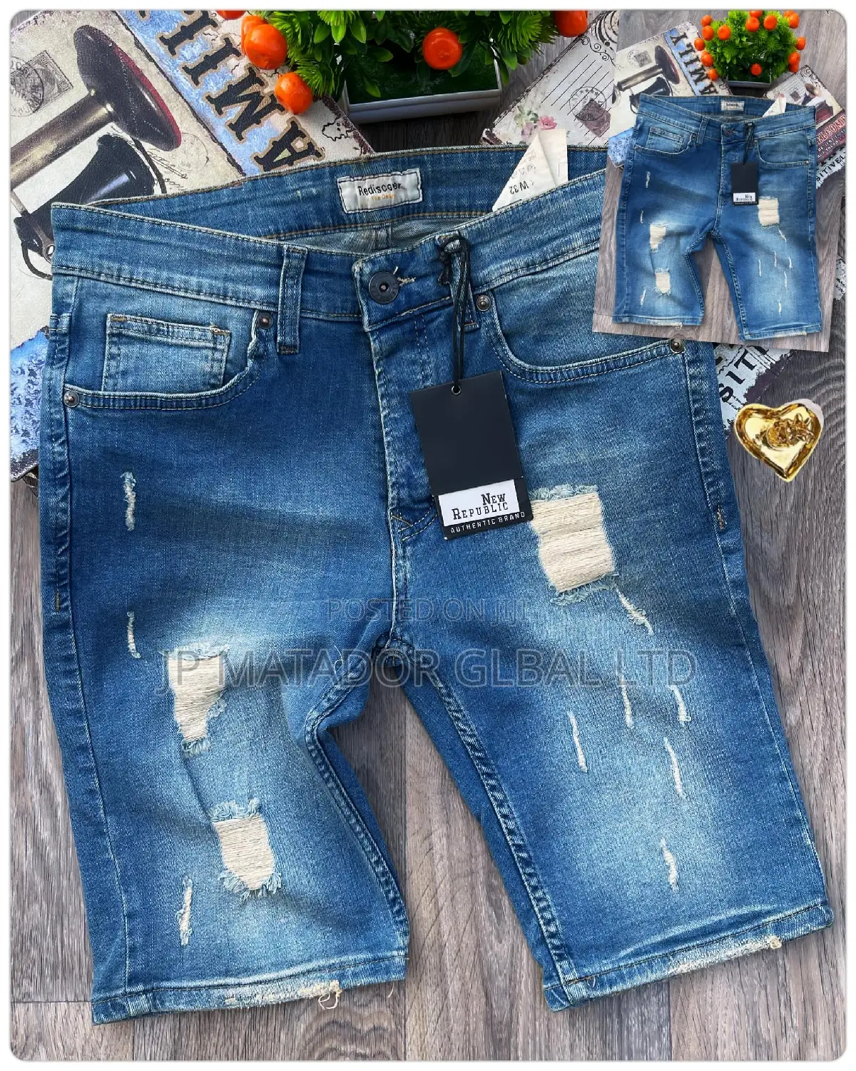 High Quality Turkish Jeans Short