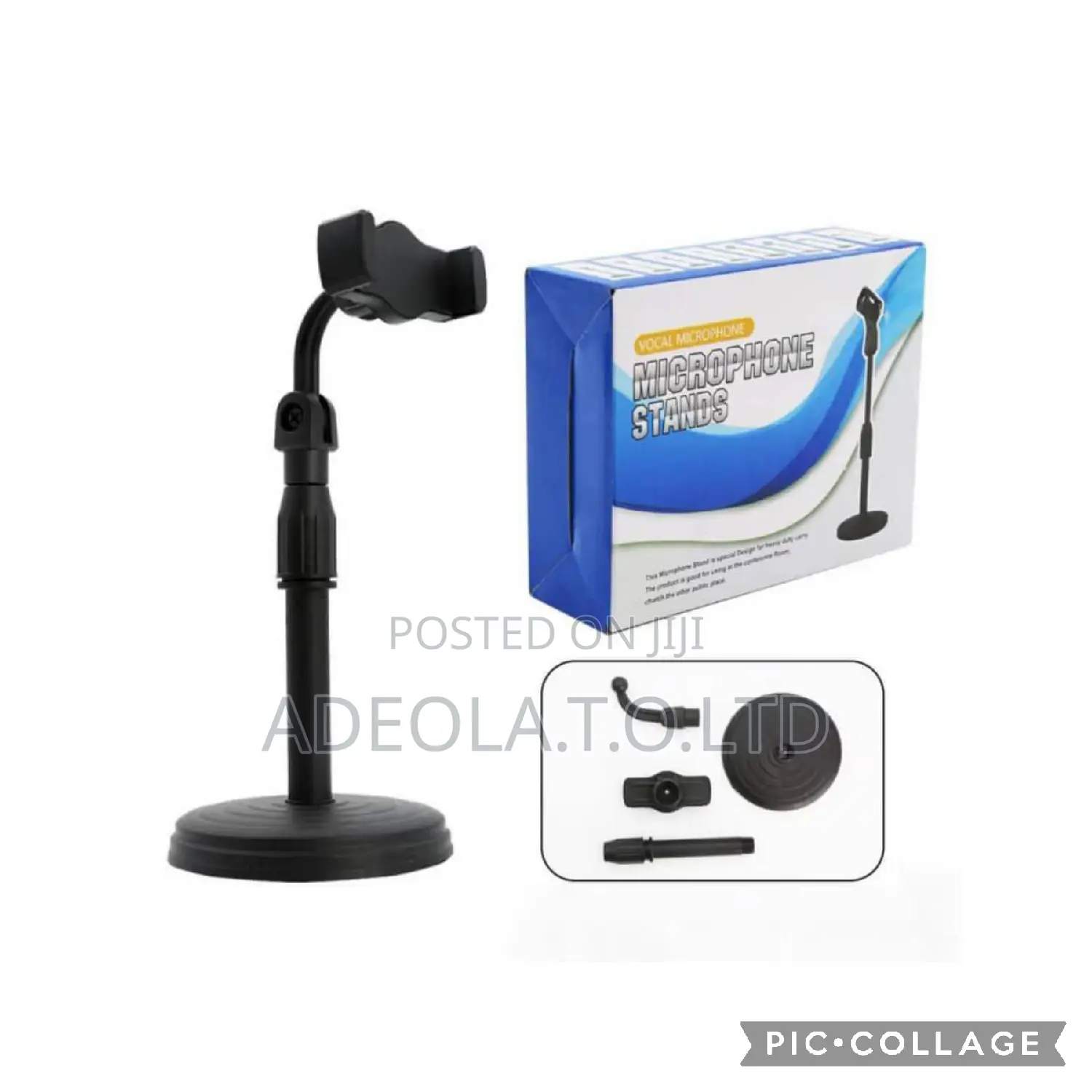 Phone and Microphone Stand