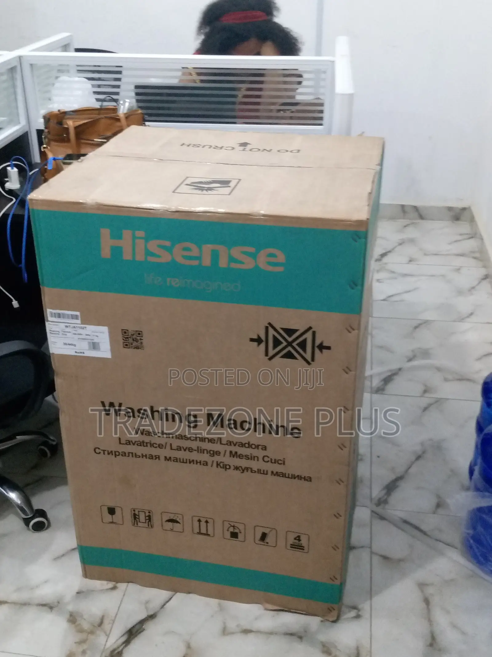 Just in Hisense Wtja1102t Wash and Spin Machine