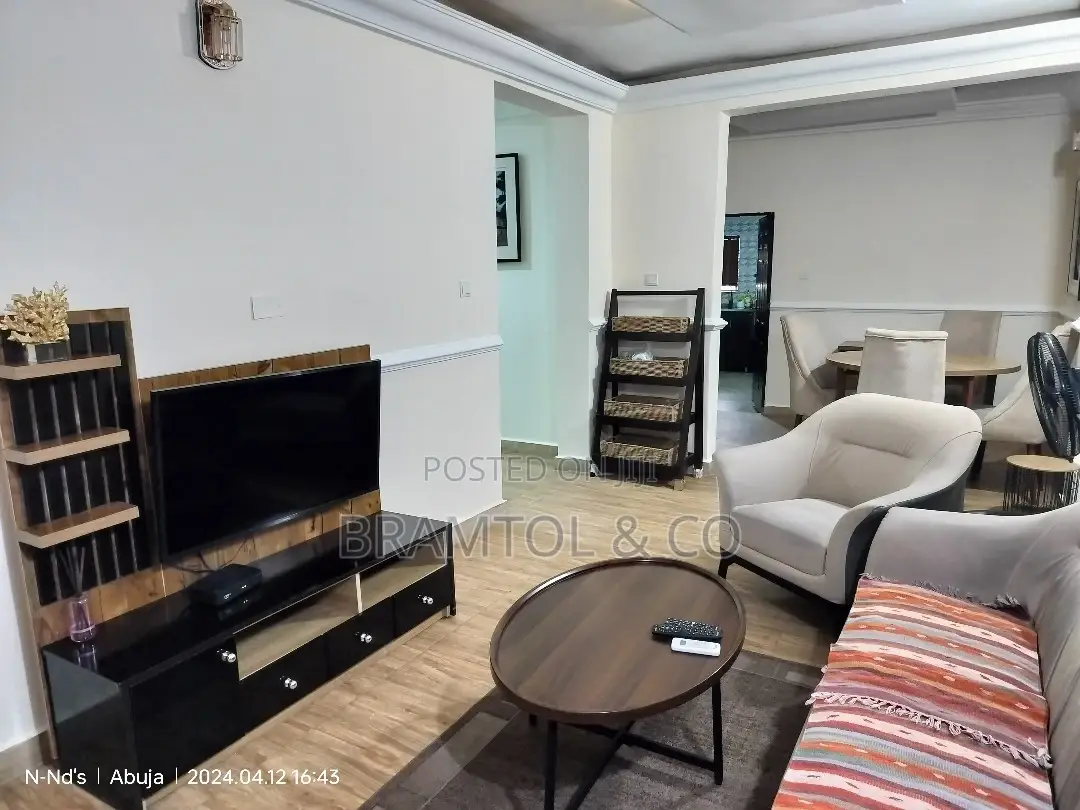 Furnished 2bdrm Block of Flats in Wuse 2 for rent