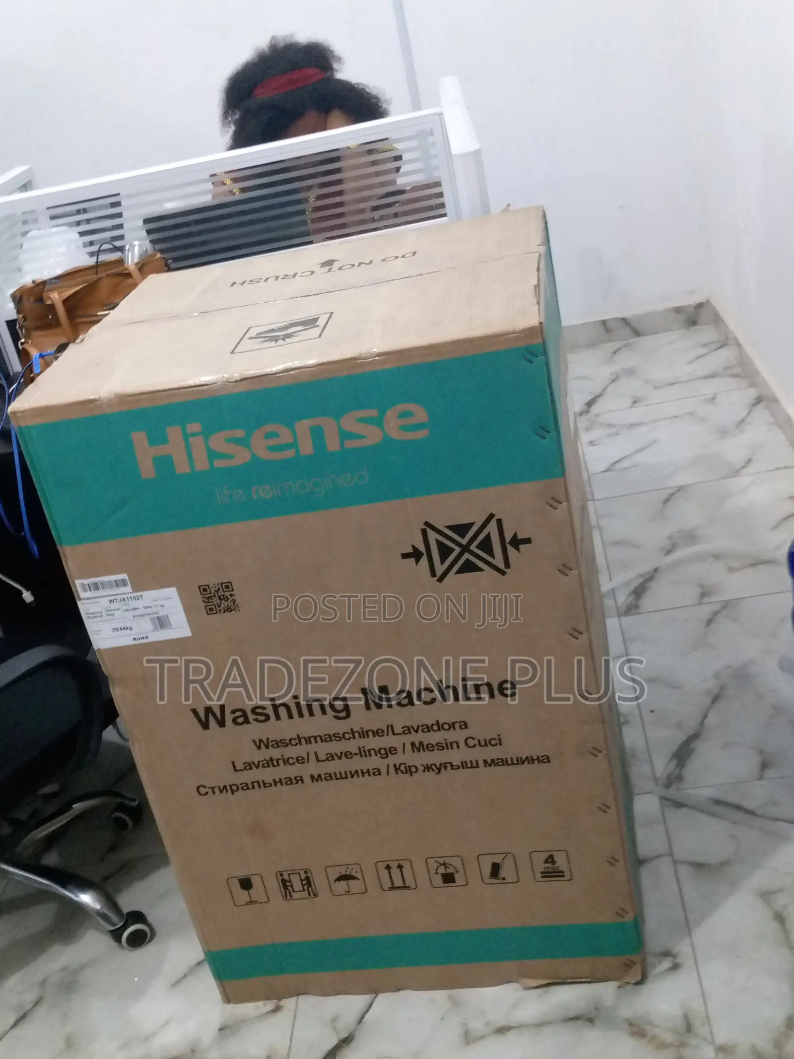 Just in Hisense Silver Wash and Spin Machine
