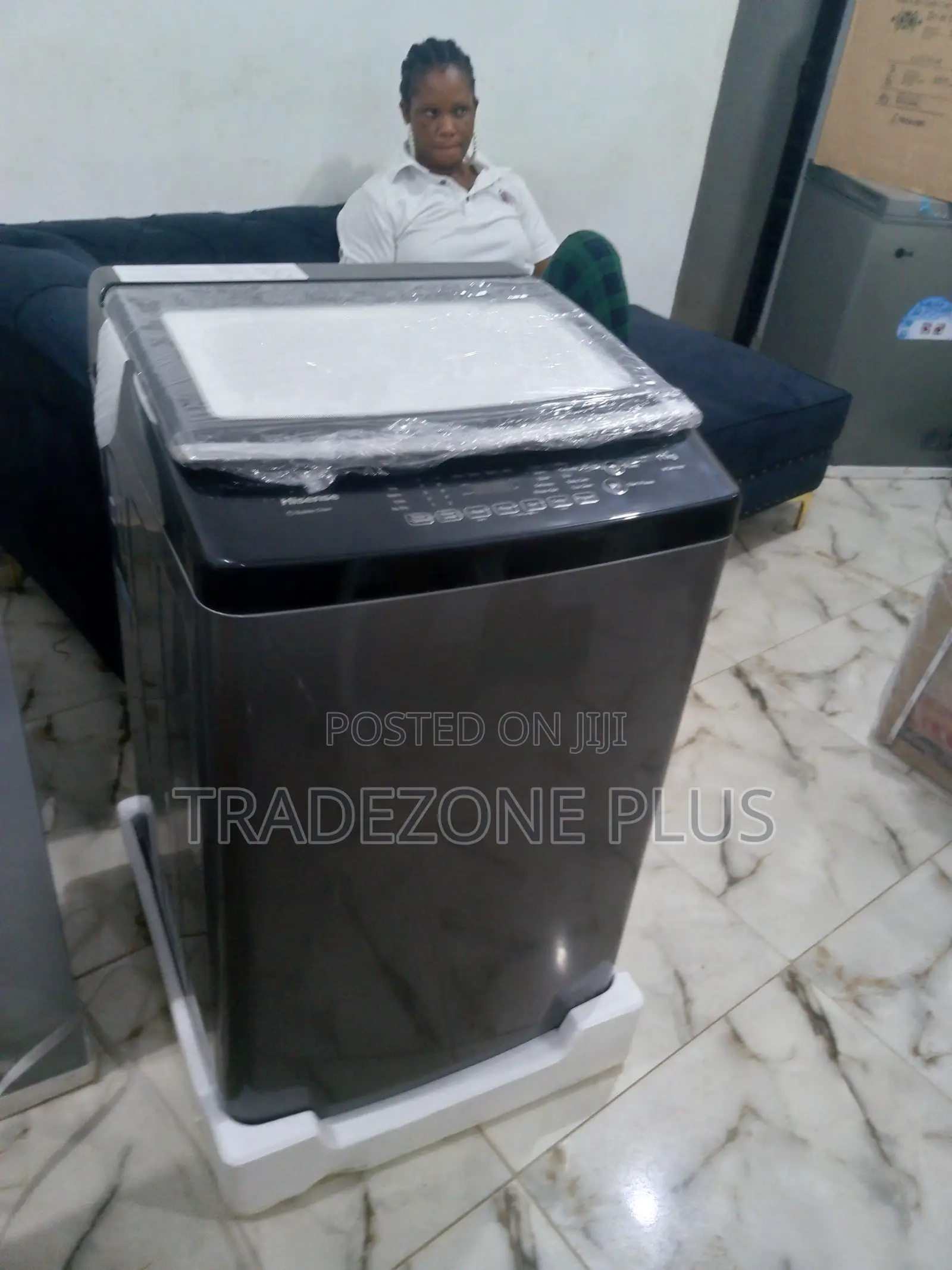 Just in Hisense Silver Wash and Spin Machine