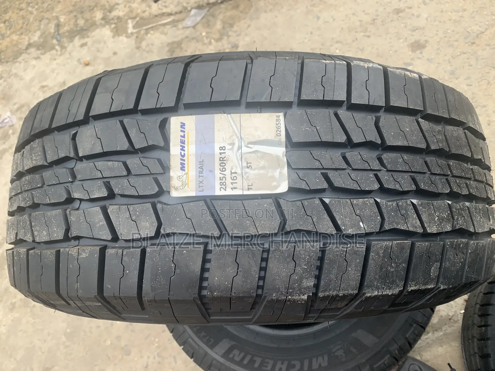 285/60r18 Tyre Michelin Original Brand New