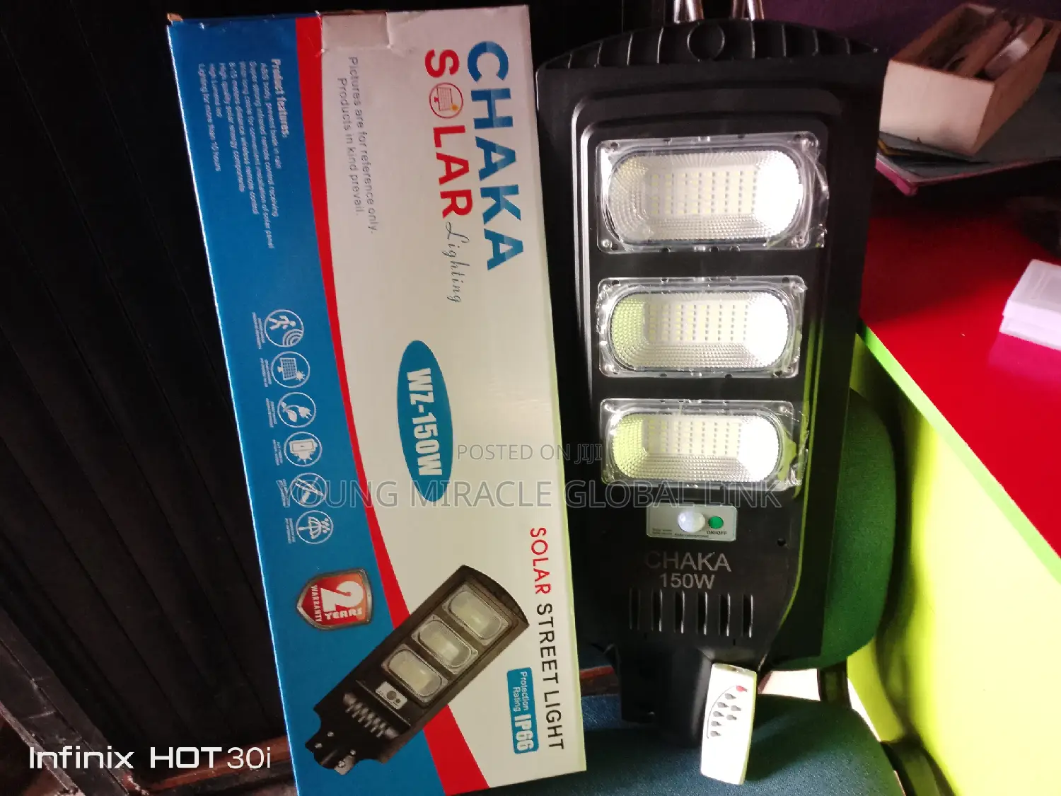 150W Original Solar Street Light