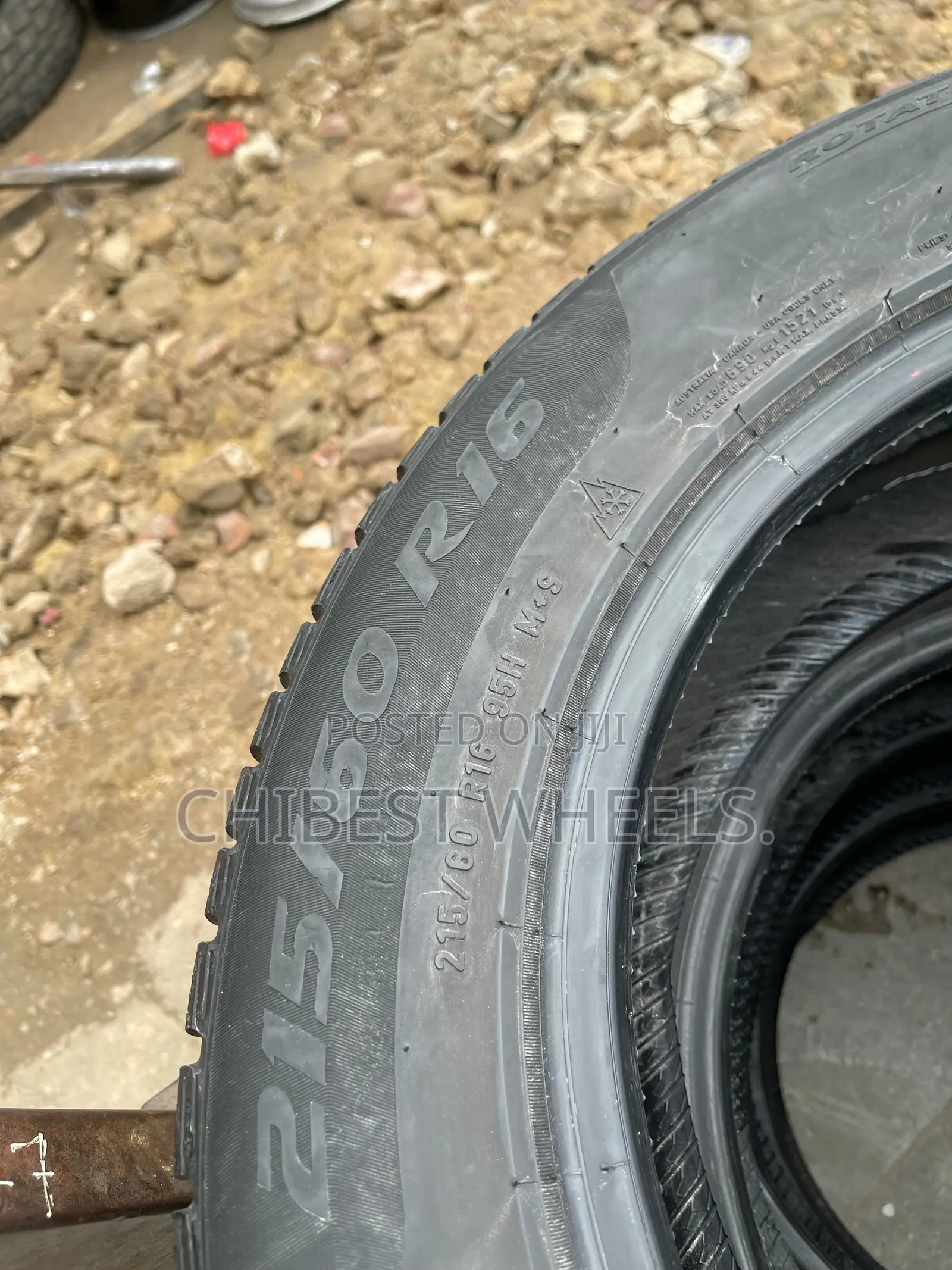 215/60 R 16 Pirelli Tokunbor