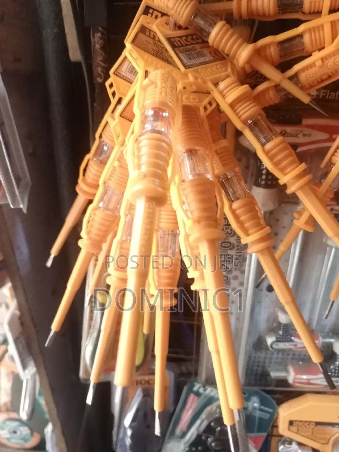 Ingco Test Pencil Voltage Ac 100-500v