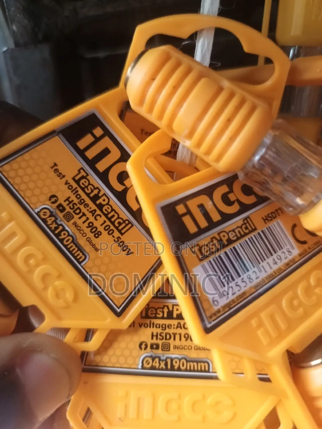 Ingco Test Pencil Voltage Ac 100-500v