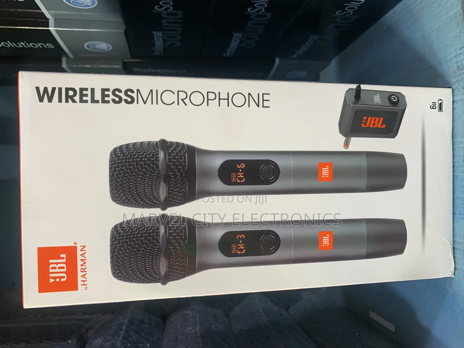 W2 JBL Wireless Microphone (Mostly for Boom Box)