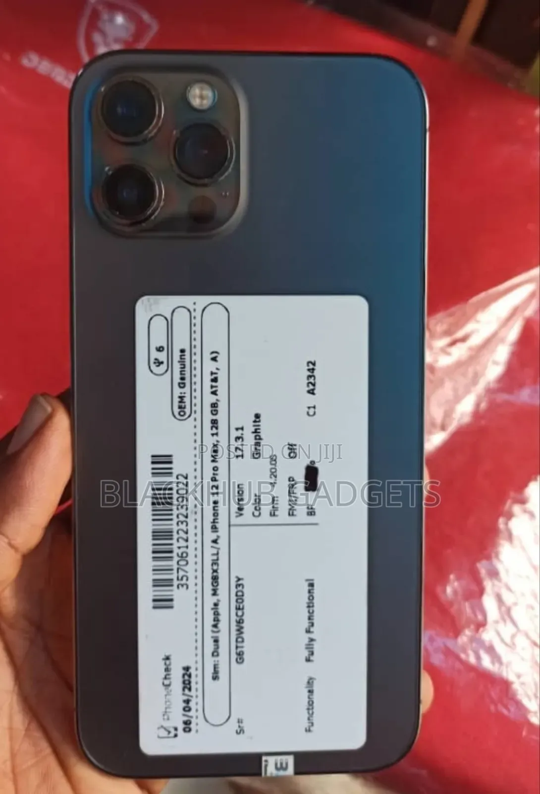 Apple iPhone 12 Pro Max 128 GB Black