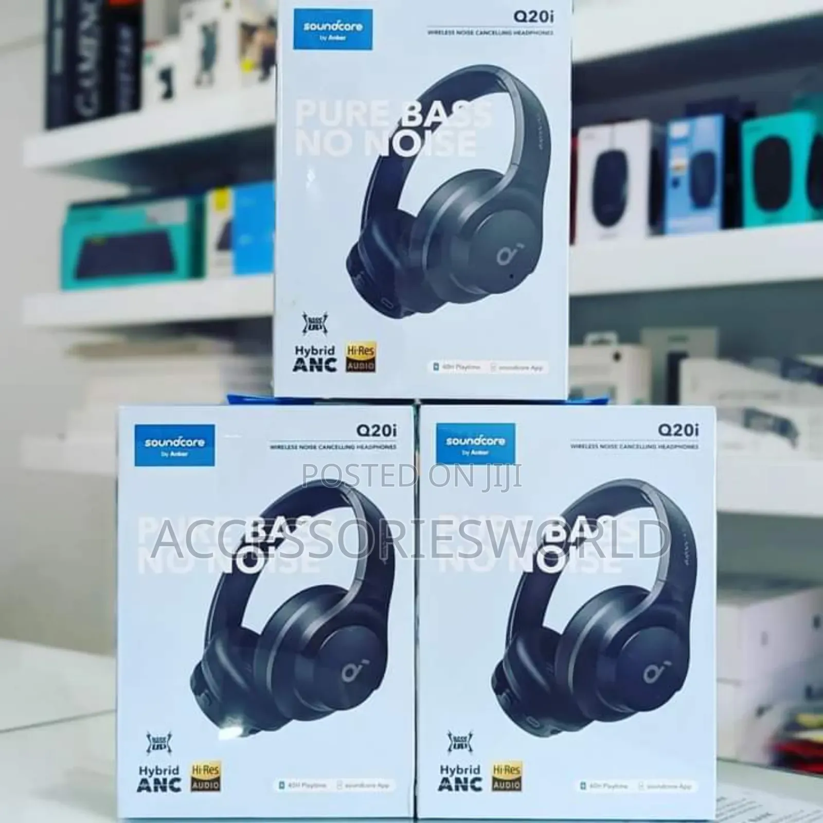 Soundcore by Anker Q20i Hybrid ANC Headphones