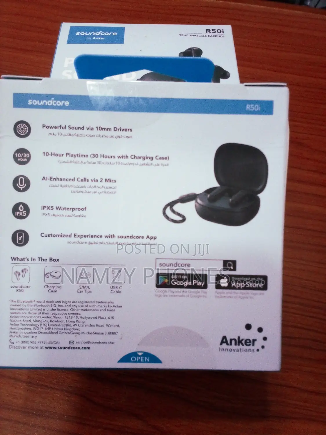 Soundcore By Anker R50i True Wireless Earbuds