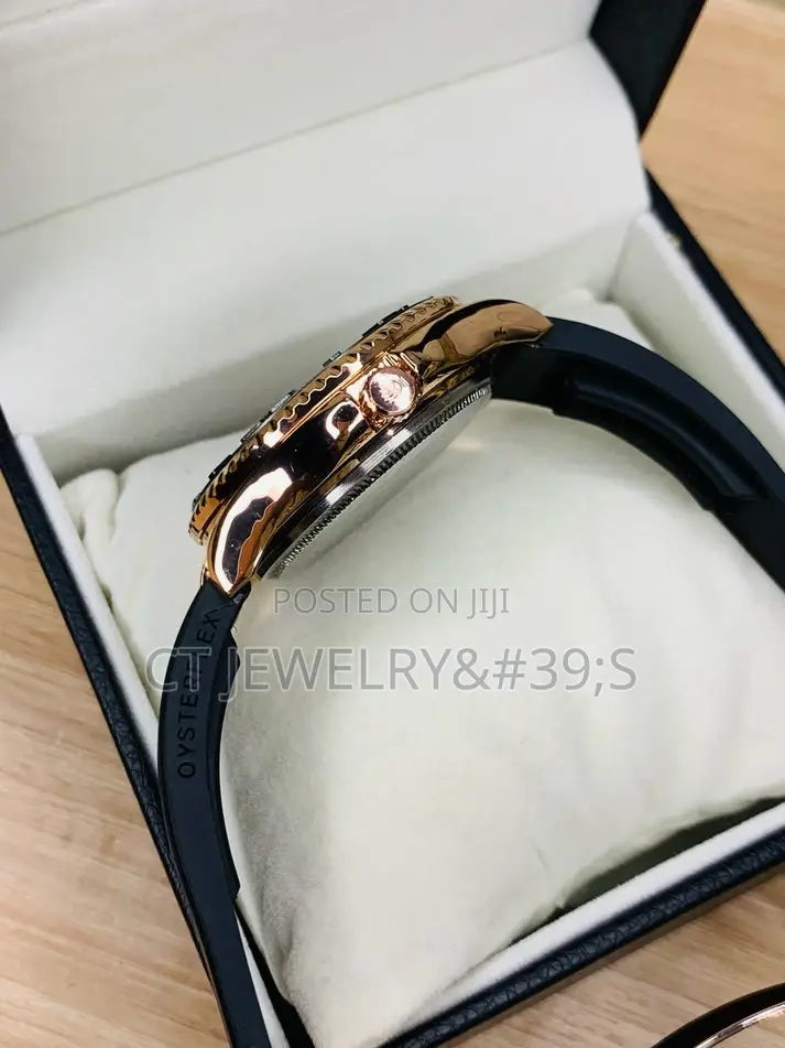 Rolex Yacht Date Just Rubber Strap Model With Master Lock