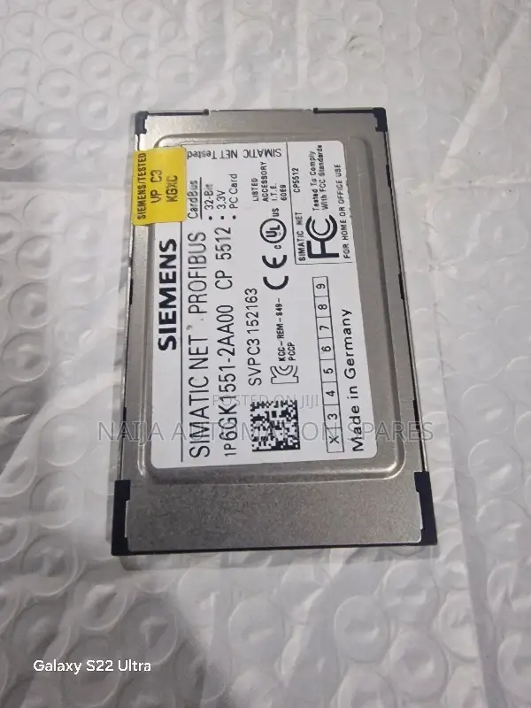 Siemens Cp 5512 Pc Card | 6gk1551-2aa00