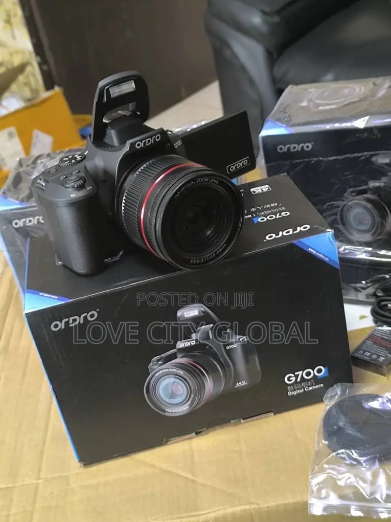 WIFI Digital Video Camera Auto Focus, ORDRO 64MP 18X Zoom