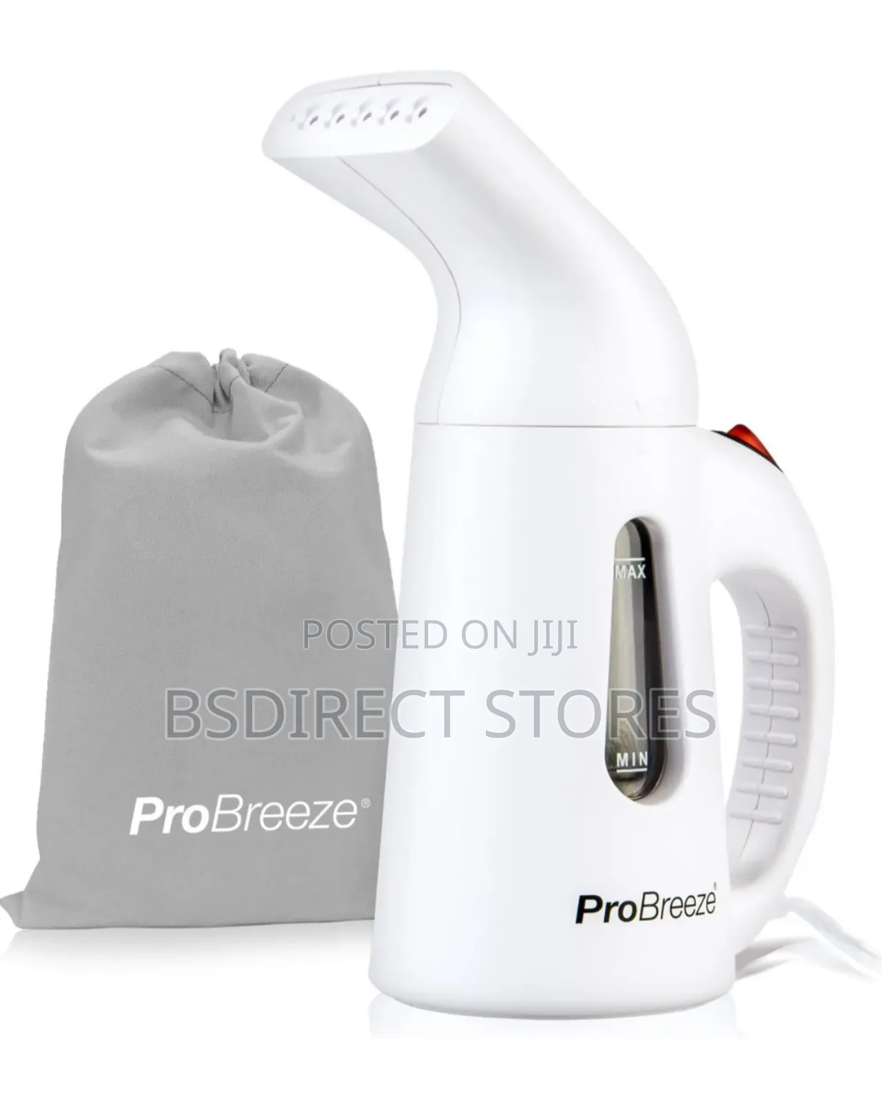 Pro Breeze Garment Steamer Ultra-Fast Heating Travel Pouch
