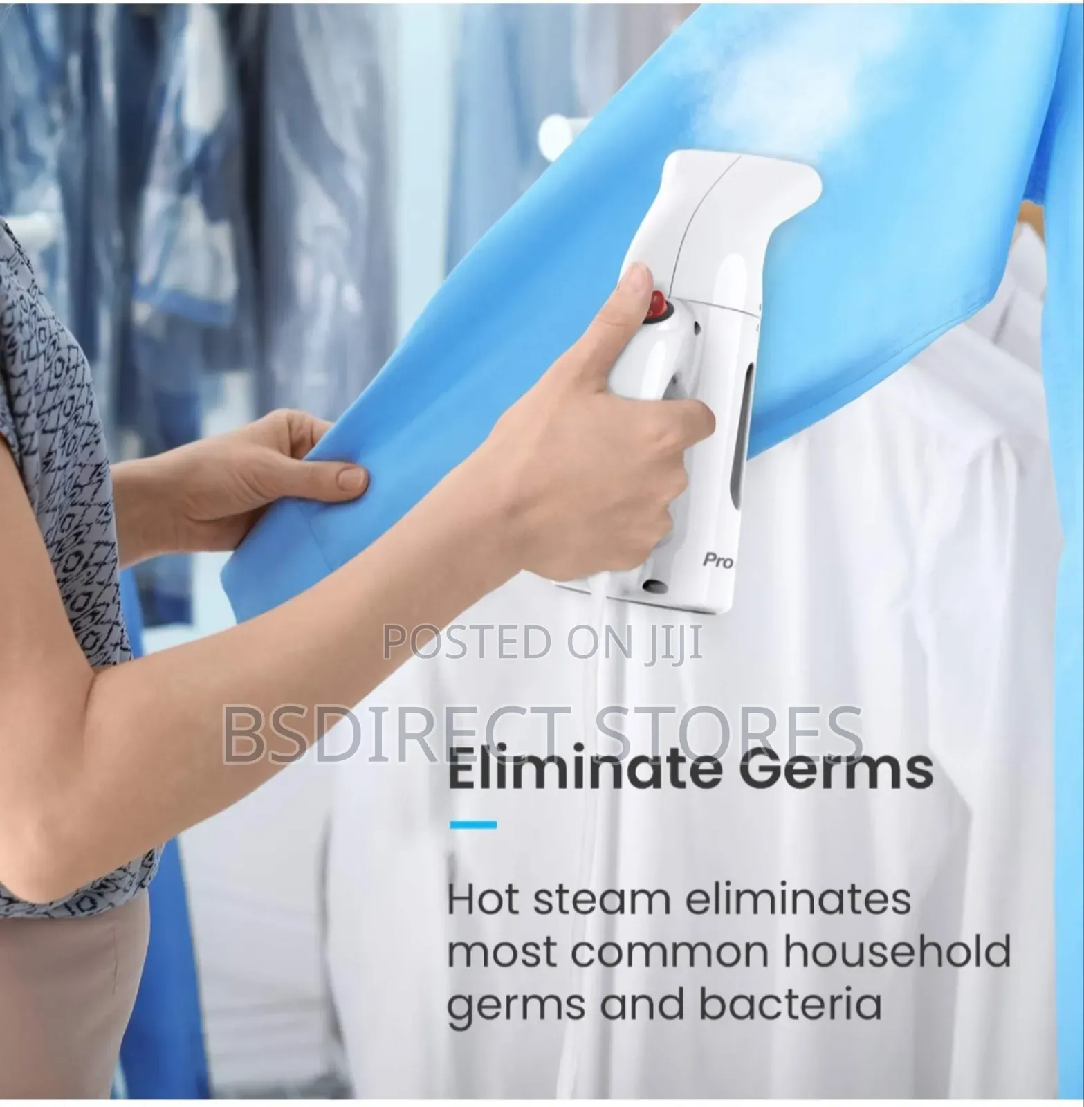 Pro Breeze Garment Steamer Ultra-Fast Heating Travel Pouch