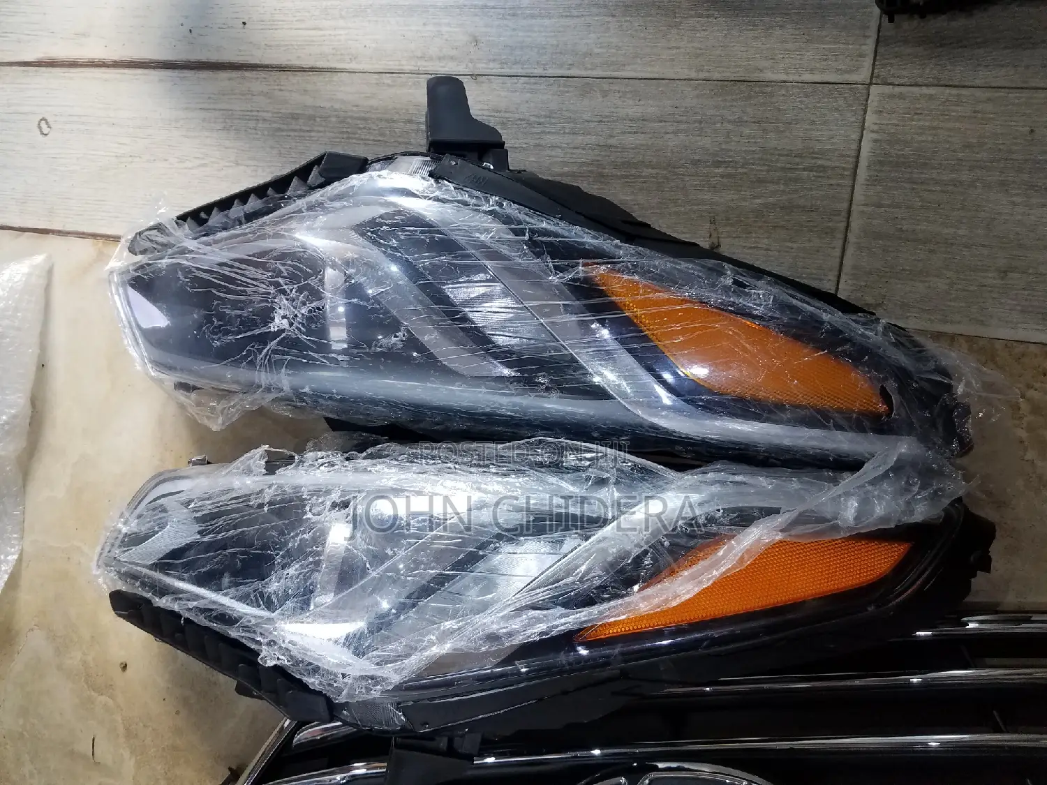 Set of Headlights for Hyundai Sonata 2016