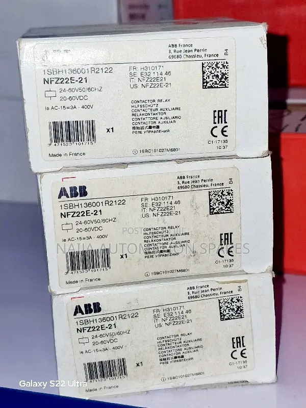 ABB NFZ22E-21 Block Contactor Relay 1SBH136001R2122