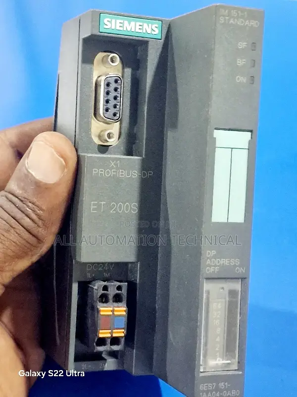 Siemens Et200s Im151-1 Profibus DP 6es7151-1aa04-0ab0