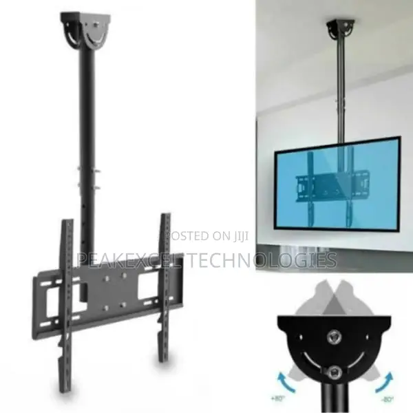 Adjustable Tv Monitor Ceiling Mount for 32" - 72" Inches