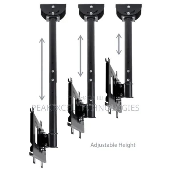 Adjustable Tv Monitor Ceiling Mount for 32" - 72" Inches