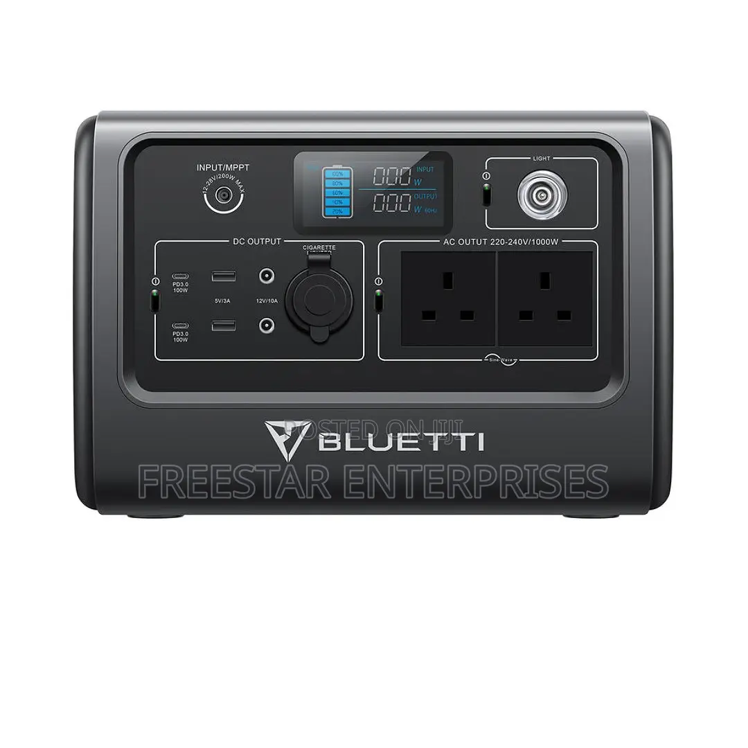 BLUETTI EB70 Power Station 1000W BLUETTI 720000mah Power