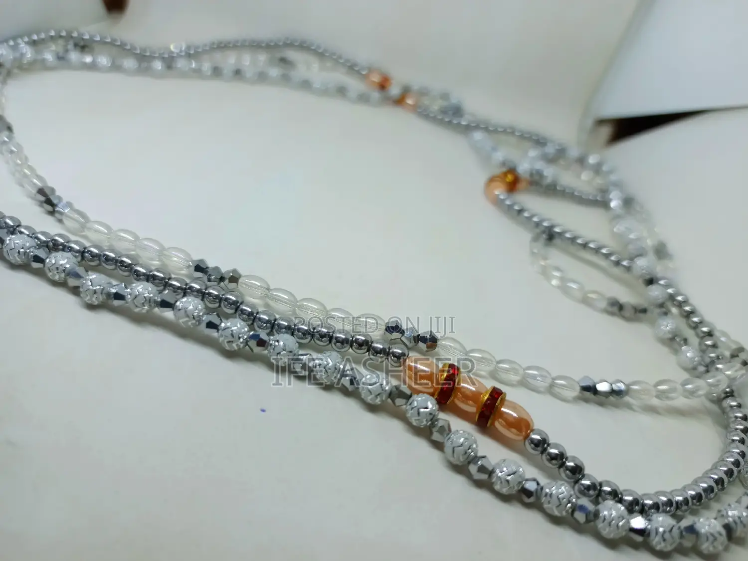 3 Layers Ladies Waist Beads 012