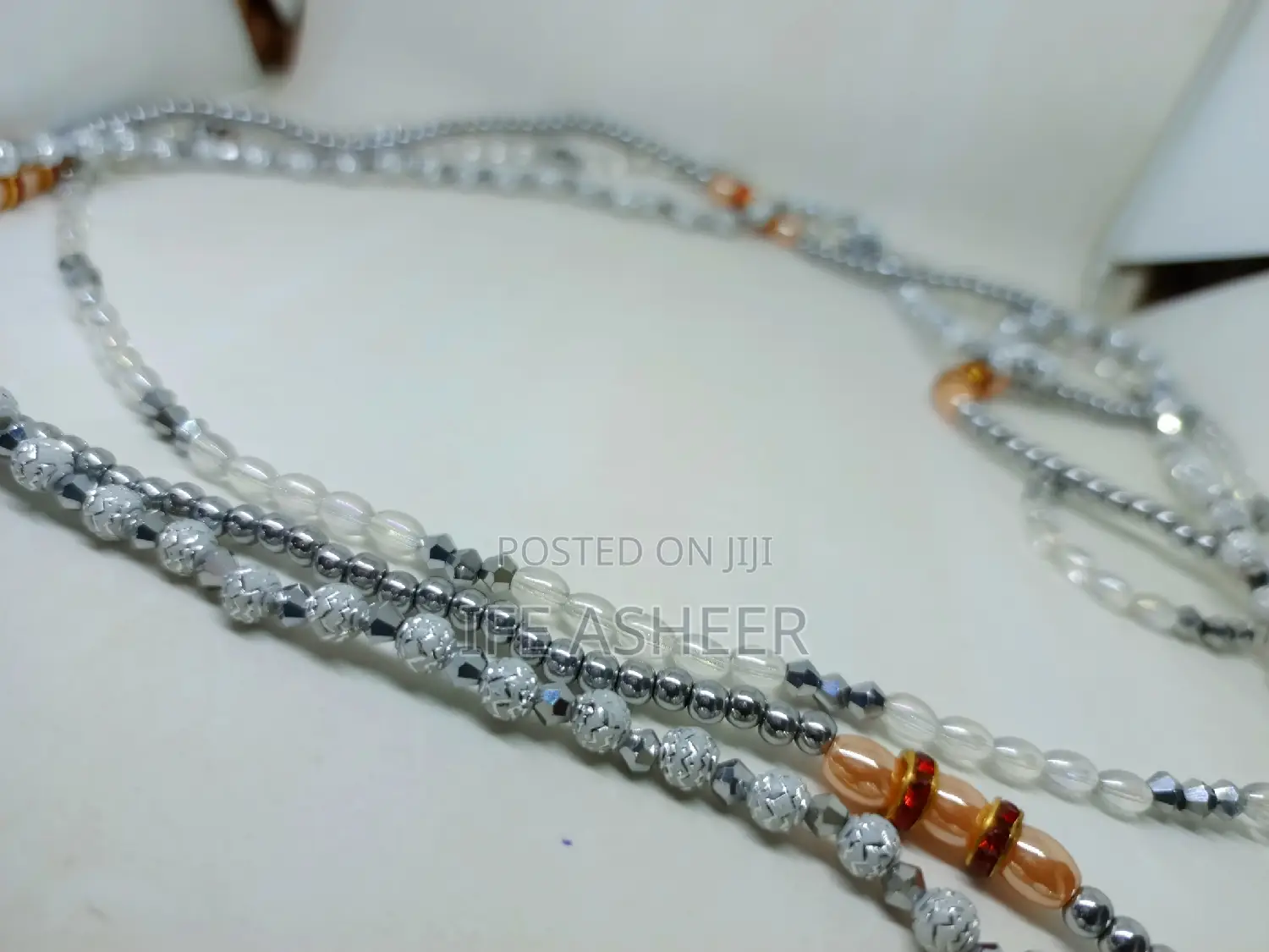 3 Layers Ladies Waist Beads 012