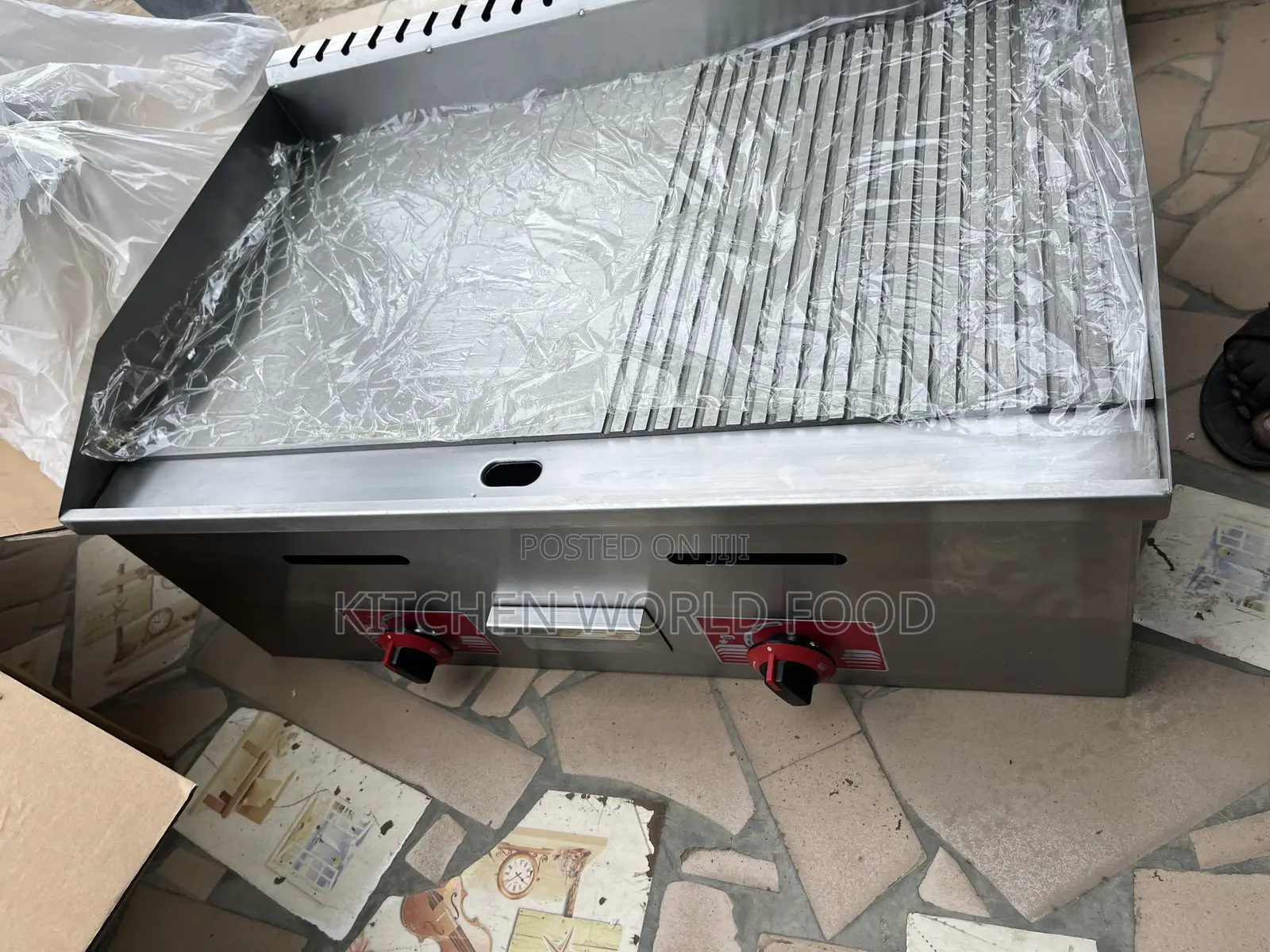 Gas Grill and Griddle