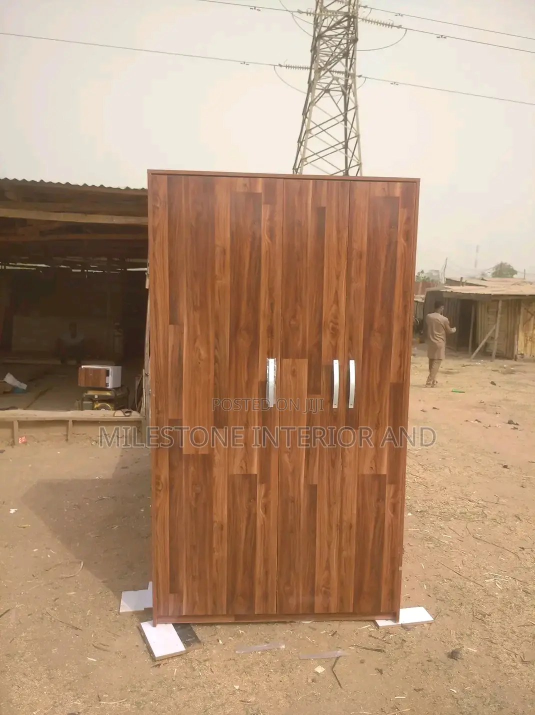 6 Feet 3 Door Wardrobe