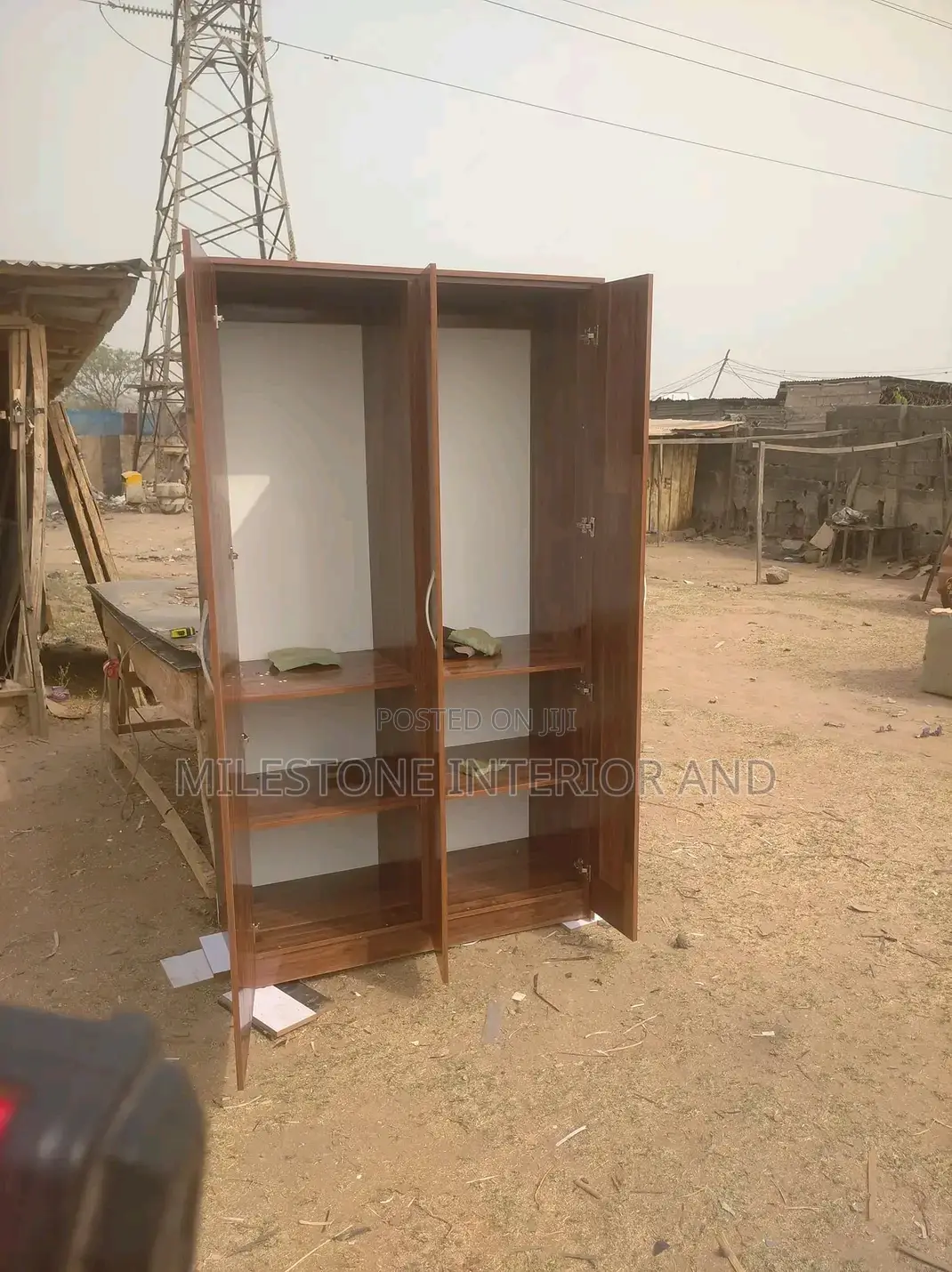 6 Feet 3 Door Wardrobe