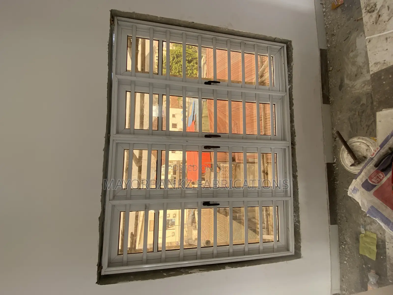 3 in 1 Aluminium Casement Window