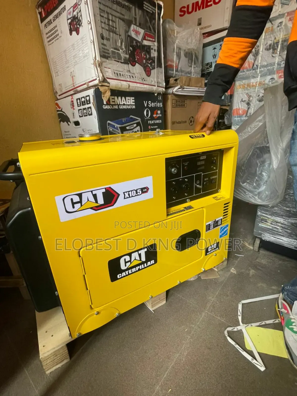10.5kva CAT Caterpiller Diesel Soundproof Generator