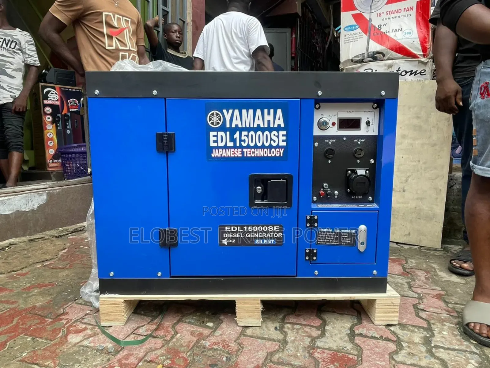 12.5kva Yamaha Diesel Soundproof Generator