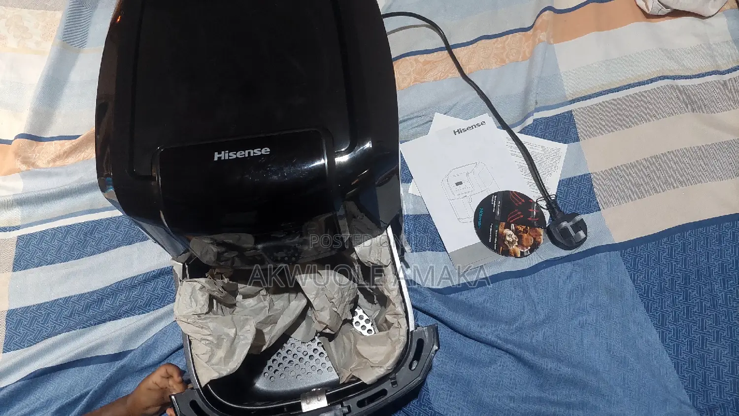 Hisense Air Fryer Model Number H06AFBS1S3