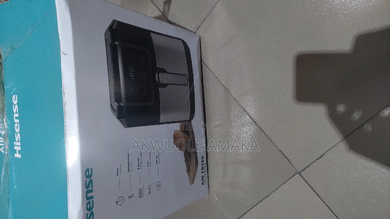 Hisense Air Fryer Model Number H06AFBS1S3