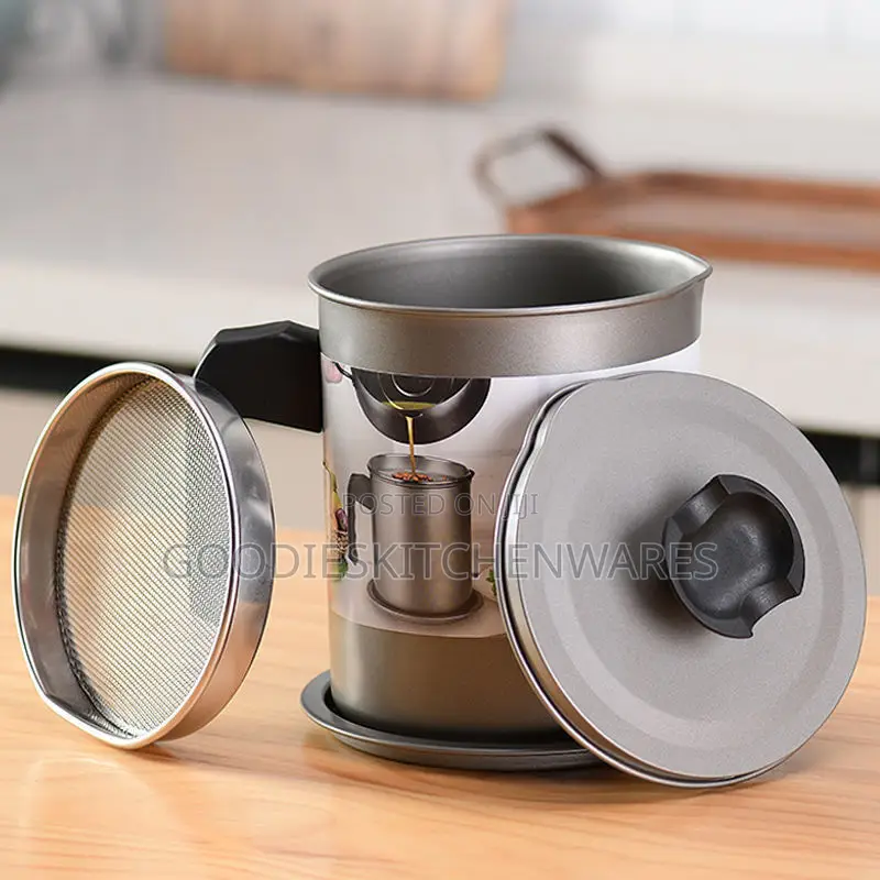 Oil Filter Pot/ Oil Pot With Strainer 1.4 Liter