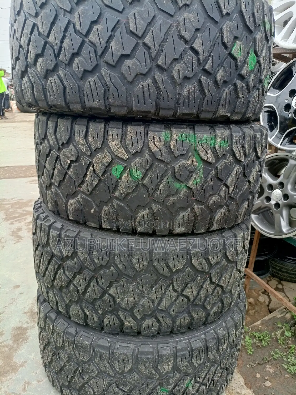 285/50/20 Off-Road for Gwagon