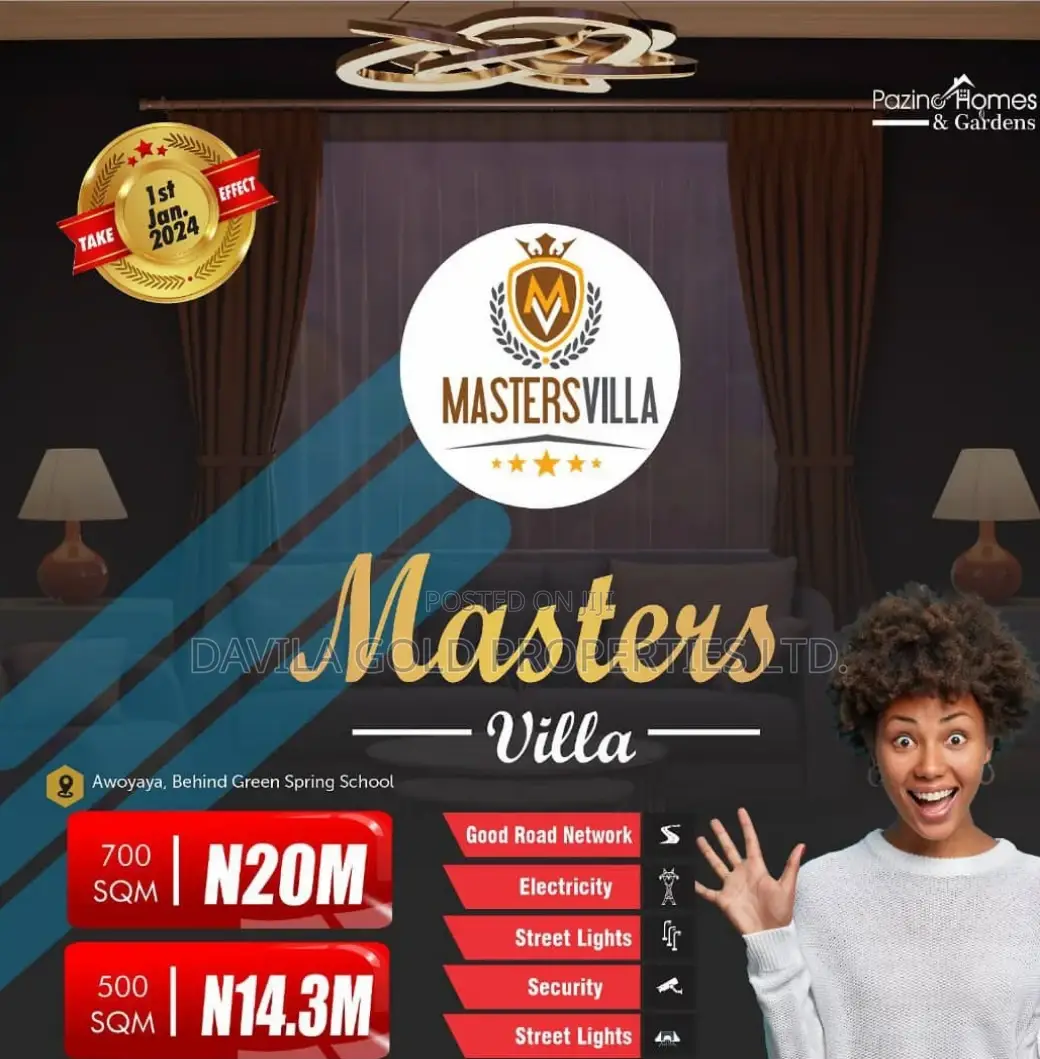 Hot Offer at Awoyaya, Lekki, Masters Villa