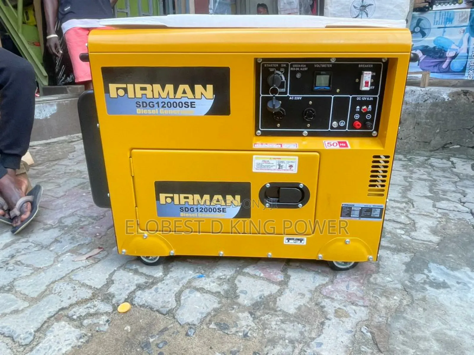 10kva Firman DIESEL Soundproof Generator Sdg12000se